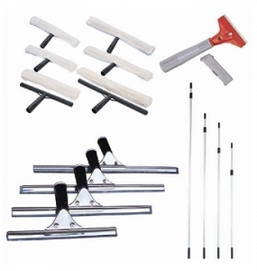 Bộ dụng cụ lau kính