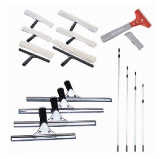 Bộ dụng cụ lau kính